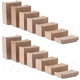 Orbrium Toys 14 Pcs Spiral Track Riser Columns for Wooden Train Tracks set Compatible with Thomas Chuggington Brio
