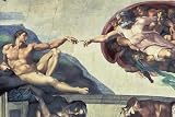Michelangelo - Creation Of Adam - Plakat Poster Bilder