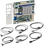 ASRock Intel Avoton C2750 2.4GHz/DDR3/SATA3/V&2GbE/Mini-ITX Motherboard and CPU Combo C2750D4I COLOR BOX