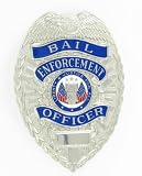 Bail Enforcement Officer Silver Shield Badge