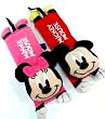 Mickey & Minnie Mouse Plush Seat Belt Cover Shoulder Pad Cushion (2 pcs)