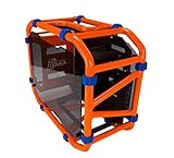 IN WIN PCケースD-Frame mini Orange Mini-ITX IW-CA03MINI/O