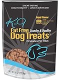 Natural, Healthy, Fat Free Dog Treats, Controls Weight, Made in USA (8 Oz.) Beef Flavor, Extra Tasty and Great for Dog Training