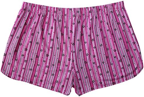 Great Spt Womens Plus Size Summer Sexy Comfortable Lounge Shorts - Pink (Size: XXL)