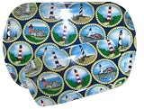 Lighthouse Lighthouses 2 Pc Serving Tray Set Platters - CLEARANCE ITEM CLOSE-OUT SALE-DISCOUNTED 50% OFF -Serveware Serving Sets Melamine Tableware CUTE New Home Christmas Gift Idea LIMITED Rare
