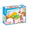 Playmobil - 5146 - Jeu de construction - Chambre de la reine avec berceau