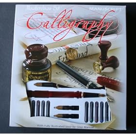 Masterclass Calligraphy Set - Pens, Nibs, Ink, Instructions, Etc