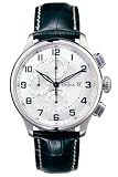 Watch&Jewellery Online Shop Ranking 5. Davosa Pares Classic Men's Automatic Chronograph Watch 16148416 With Arabic Numbers And Sapphire Crystal Case Backal