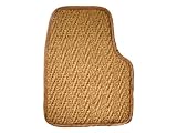Natural Front and Rear Mats - 2006-2008 BMW 3 Series 2wd Sedan (E90) Coco Mats