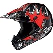 HJC Frenzy Youth Boys CL-XY Motocross Motorcycle Helmet w/ Free B&F Heart Sticker Bundle - MC-1