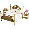 Sylvanian Families Luxury Brass Bed