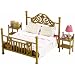 Sylvanian Families Luxury Brass Bed