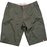 IMAGE OF Troy Lee Designs Manual Men's Short Casual Wear Pants - Army Green / Size 34