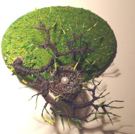 Bird Nest No. 6 - Wall Art Sculpture, By Sal Villano