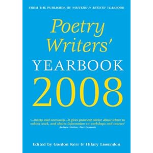 Image: Cover of Poetry Writers' Yearbook 2008