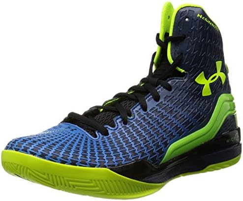 Under Armour Clutchfit Drive Blue/Viz Yellow 9