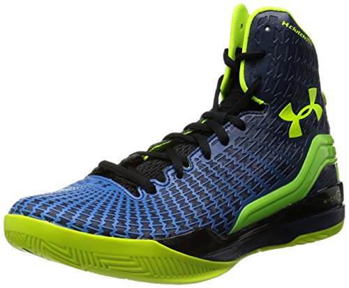 Under Armour Clutchfit Drive Blue/Viz Yellow 9