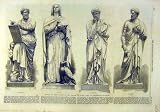 STATUE MATTHEW JOHN THOMAS PETER THORWALDSEN 1866