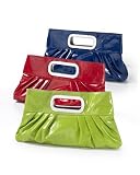 Chic patent clutch