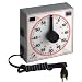 GraLab Model 171  60 Minute General Purpose Timer, 7-1/2" Length x 7-1/2" Width x 2-1/2" Height, +/-0.015% Accuracy