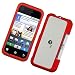 Motorola BACKFLIP MB300 Rubberized Protector Hard Case Red