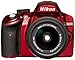 【Amazon.co.jp限定】Nikon デジタル一眼レフカメラ D3200 標準ズームキット レッド AF-S DX NIKKOR18-55 f/3.5-5.6G VR II D3200RD LK18-55GVR2