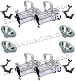 Par 46 Cans, Platinum 200w Par46 Narrow Spot Lamps, O-Clamps (L555)