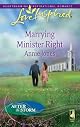 Marrying Minister Right (Steeple Hill Love Inspired (Large Print))