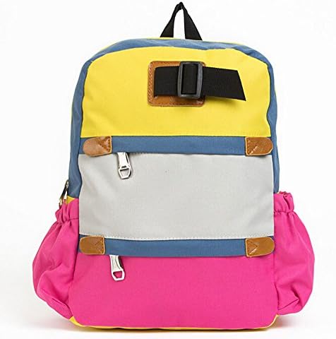 Lanlan Kids' Vintage Backpack Small Schoolbag L611 (pink)