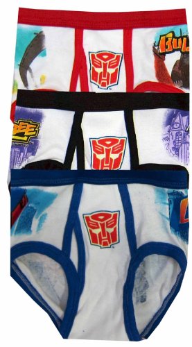  Transformers Animated - 3 Pack Boys Briefs for boys