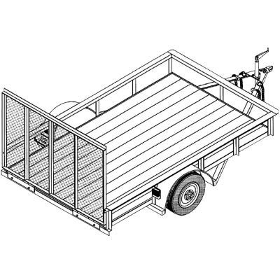 Utility Trailer Blueprints