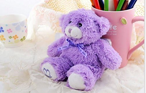 RedExtend 3D Cute Purple Bear Plush Toy Doll with Lavender Scent Cover Case (Apple iPhone6 4.7inch)