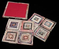 Recycled Magazine Coasters (Set of 4)