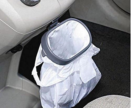Car Trash Garbage Bag Sucker Trash Can Rack Selfadhesive Holds Plastic Grocery Bag;allows You to Reuse Plastic Grocery Bags.