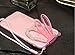 Anven Hybrid 3D Handmade TPU Rubber Gel Rabbit Ear KickStand Case Cover for Apple IPhone 6 (4.7 Inch) - Pink