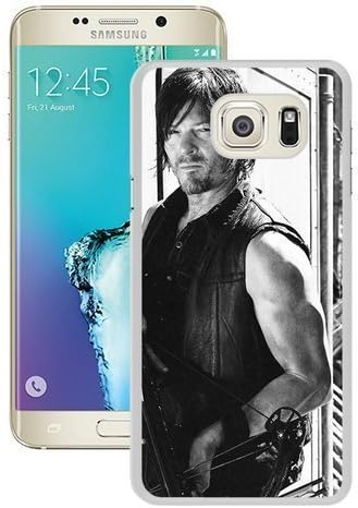 S6 Edge+ Case,Walking Dead (2) White Samsung Galaxy S6 Edge Plus Screen Phone Case Unique and Grace Design