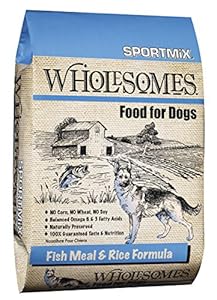 SPORTMiX Wholesome Fish Meal and Rice Formula Dry Dog Food, 40-Pound Bag SPORTMiX Wholesome Fish Meal and Rice Formula Dry Dog Food, 40-Pound Bag