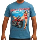 Harley-Davidson® Blue Beach Pin-Up Girl Tee BR302902140