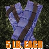 Sunny Health & Fitness Ankle and Wrist Weight, 2.5 Lbs. x 2
