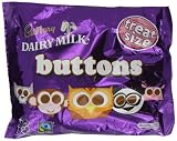 Cadbury Dairy Milk Chocolate Buttons Treatsize 87 g (Pack of 5)