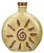 20 Oz. MARA Stoneware COLLECTIBLE Liquor Flask DECANTER Sunburst SOUTHWEST