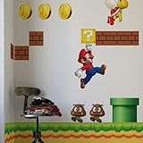 New Super Mario Brothers Wall Stickers