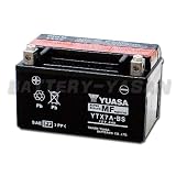 YUASA YTX7A-BS 【バイク用バッテリー FTX7A-BS/GTX7A-BS/KTX7A-BS互換】
