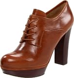 Women's Nine West Bootie Aviator - Cognac Leather