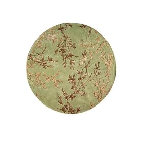 Chaparral Area Rug, 5'3x8'3, GREEN by Home Decorators Collection