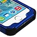 MYBAT IPHONE5HPCTUFFSO005NP Premium TUFF Case for iPhone 5 - 1 Pack - Retail Packaging - Titanium Dark Blue/Black