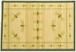 Laser Printed Split Bamboo Dragonfly Placemat 18" x 12" Set / 6