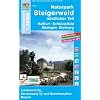 Naturpark Steigerwald Nord 1 : 50 000: Mit Wanderwegen, Radwanderwegen, Gitter f�r GPS-Nutzer (UK 50-08)