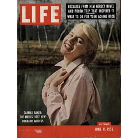 CARROLL BAKER: The Movies' Best New Dramatic Actress. ..... 1956 LIFE Magazine Cover, A4064. *** THIS IS A COVER ONLY / NOT A MAGAZINE ***