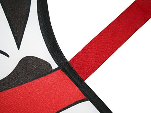 Hippolyta Gifts Polyester Children Apron Art Smock Black and White Dog